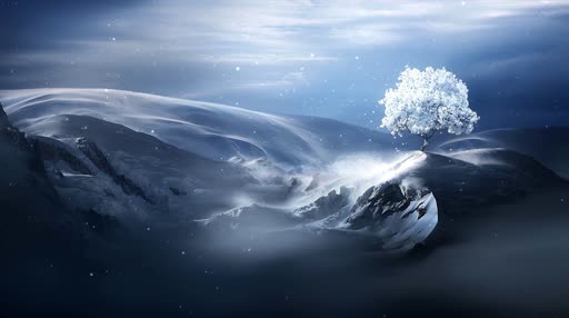 mountain snow 4k live wallpaper