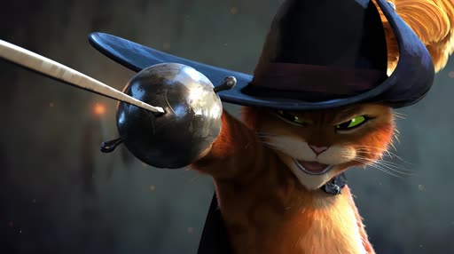 puss in boots 4k live wallpaper