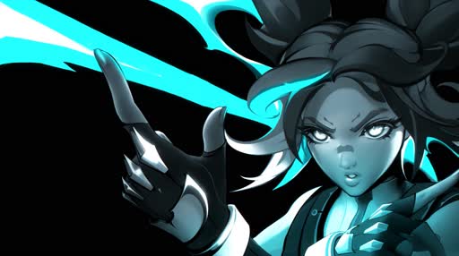 neon valorant 4k live wallpaper