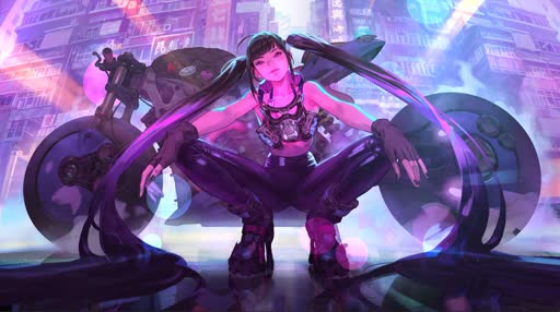 2023 A Cute Girl With A Nasty Look