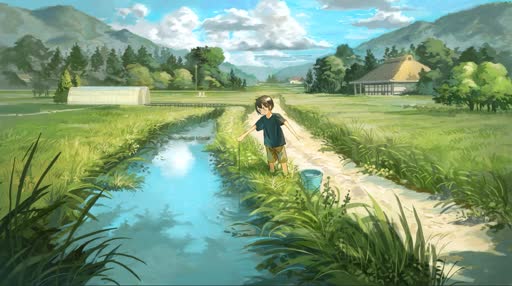 Anime Boy Background