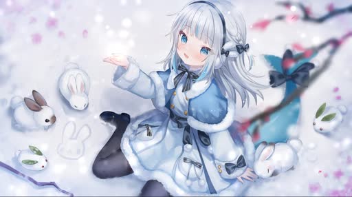 Winter Gura Live Wallpaper