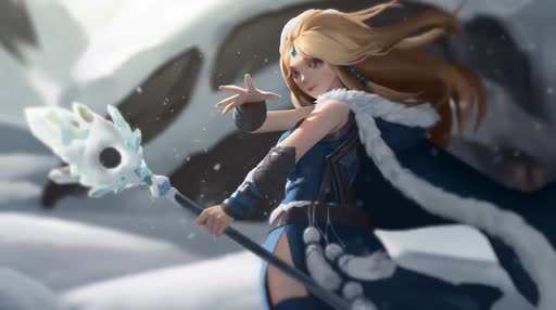 Dota Crystal Maiden 4K Lively Wallpaper