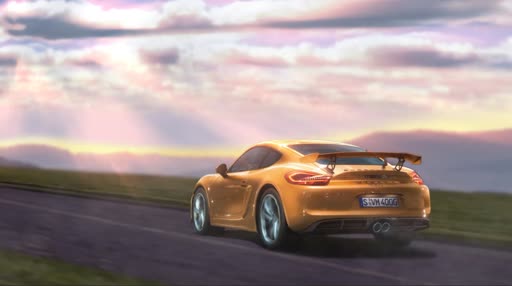 Porsche Cayman Gt4 Lively Wallpaper