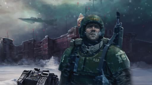 40K Imperial Guardsman Lively Wallpaper