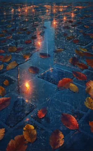 Rainy Night Wallpaper For Phone