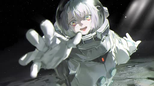 Lucy Space 4K Lively Wallpaper