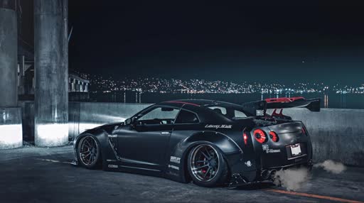GTR R35 Lively Wallpaper