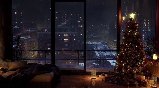 Cozy Winter NYC Live Wallpaper 4K