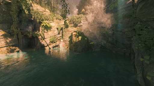 COD Shangri La Waterfall