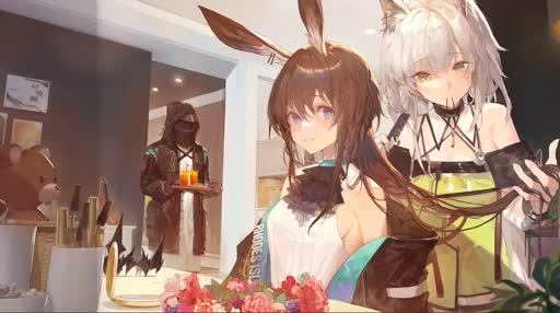 Kaltsit Anime Lively Wallpaper