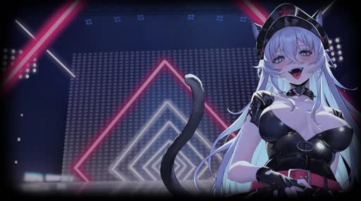 Clarisse Miss Neko Lively Wallpaper