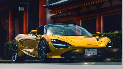 Mclaren 720 Japan Lively Wallpaper