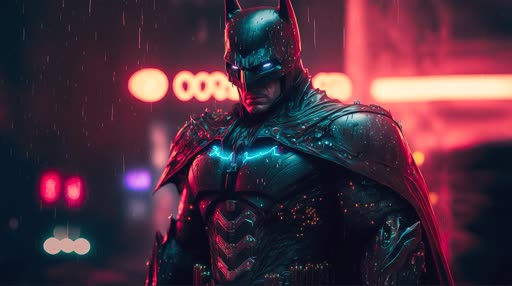 Batman Cyberpunk Lively Wallpaper