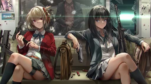 Lycoris Recoil 4K Lively Wallpaper