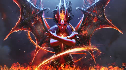 Dota Queen of Pain Live Wallpaper