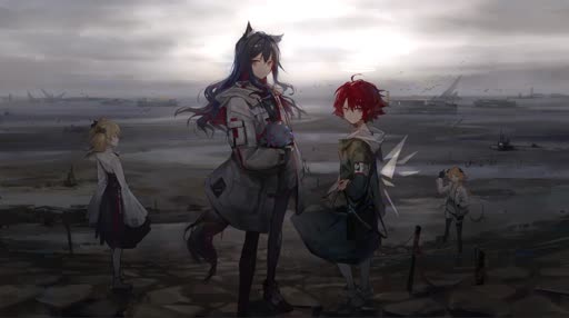 Arknights Texas Exusiai Lively Wallpapers