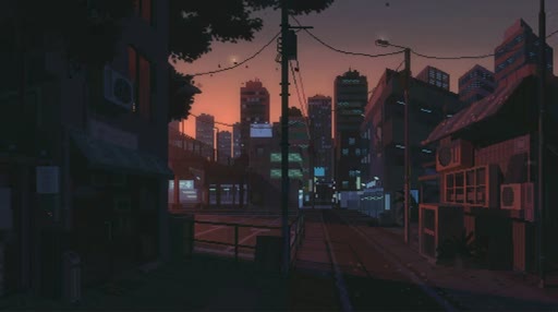 Pixel Art City Lively Wallpaper