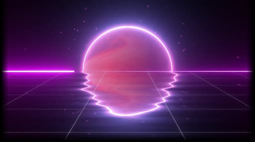 RetroWave Planet