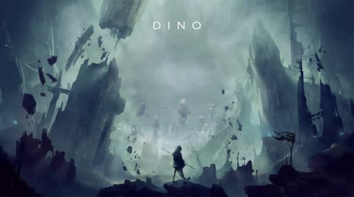 DINO Ruined City Animated
