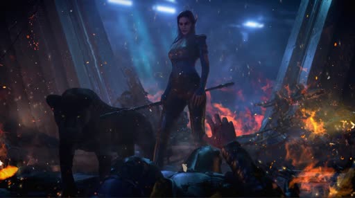 Elf Warrior Wallpaper Engine