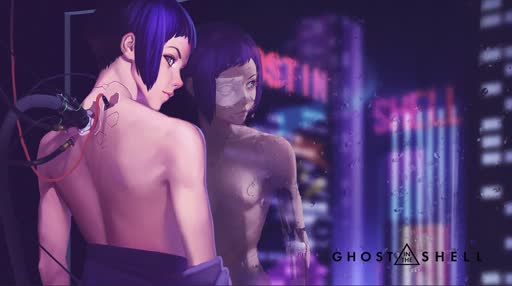Ghost In The Shell Motoko Lively Wallpaper