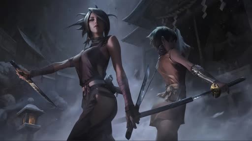 Xiake & Ninja Lively Wallpaper