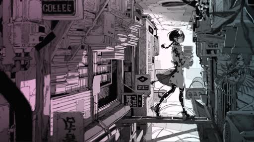 Caterpillar Anime Lively Wallpaper