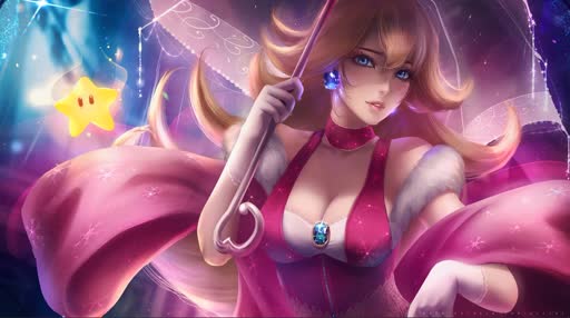 Princess Peach R34 live wallpaper