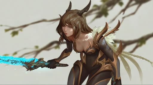 Dragon Girl Live Wallpaper