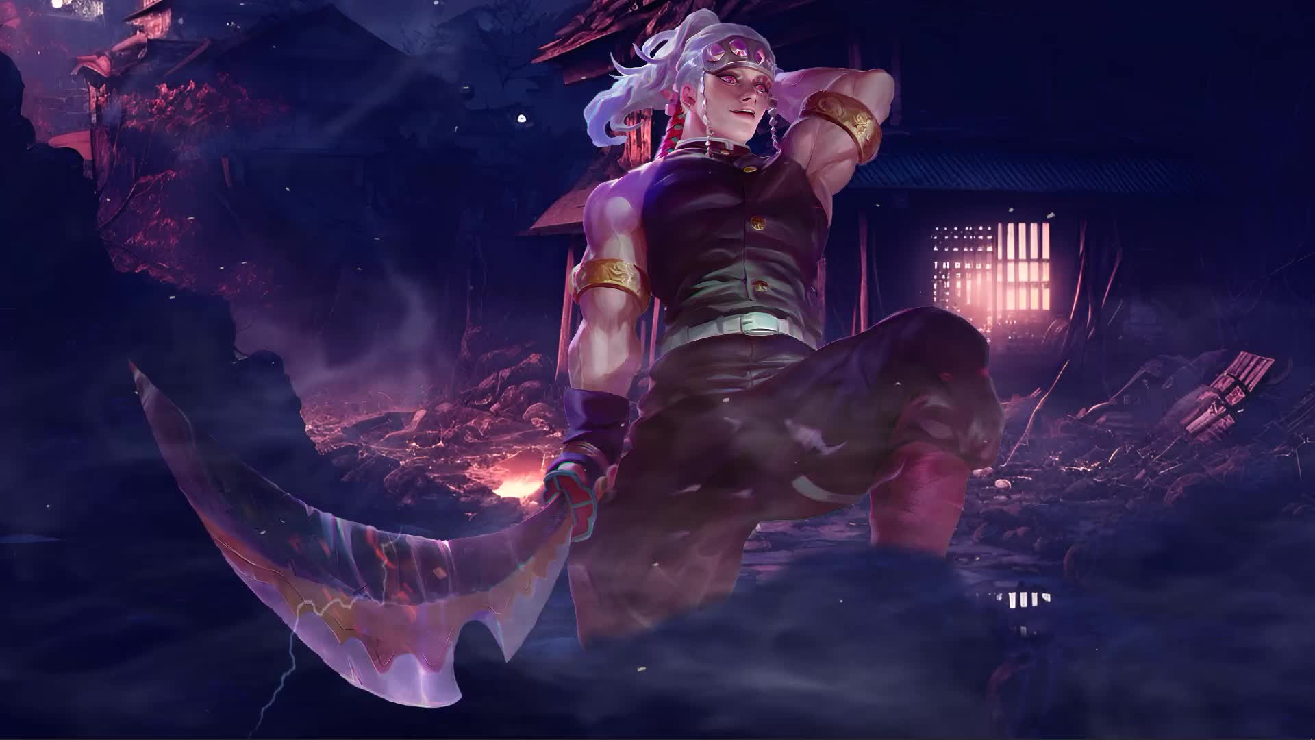 Uzi Demon Slayer Lively Wallpaper