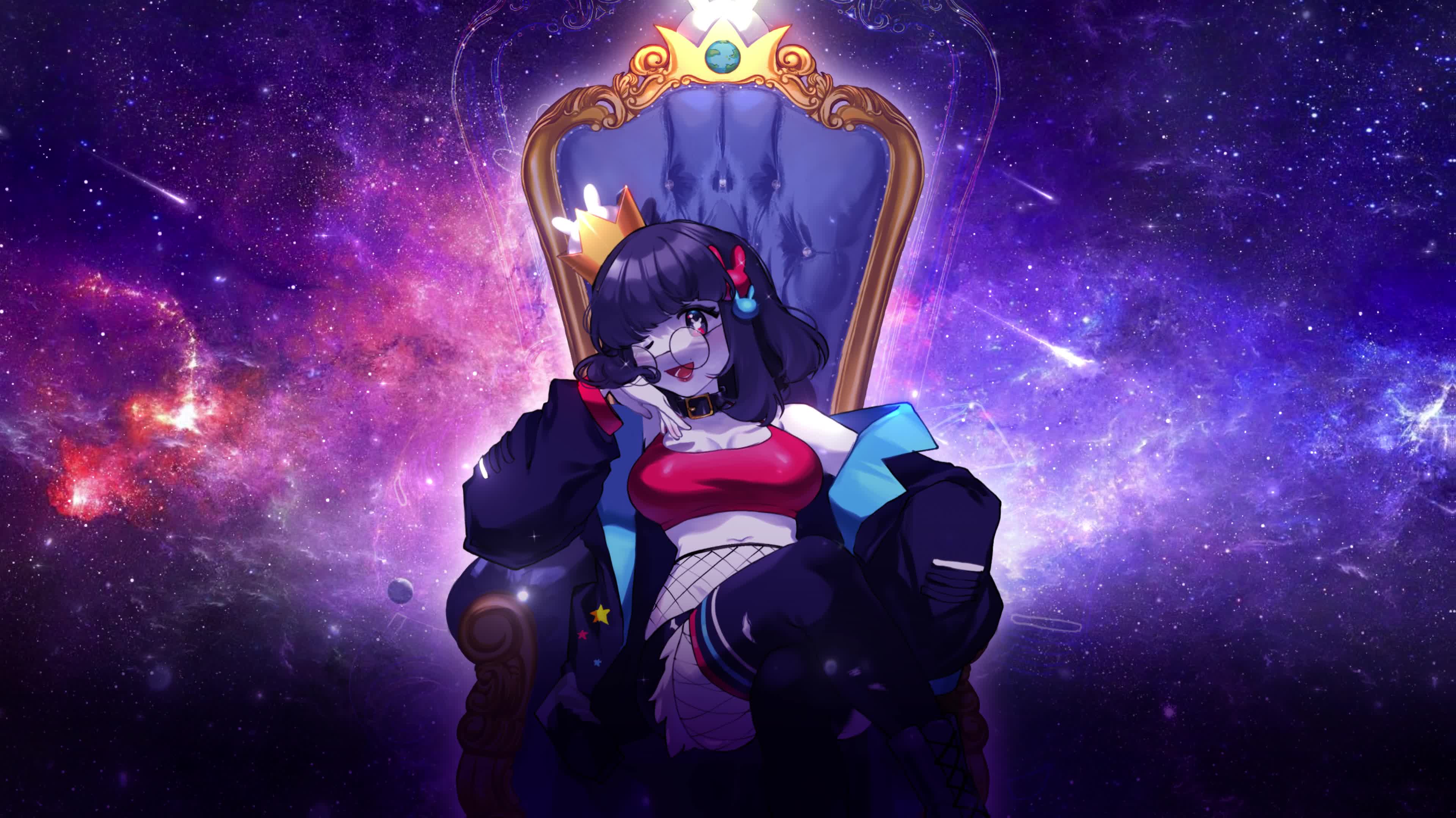 VTuber Sunhee Lively Wallpaper