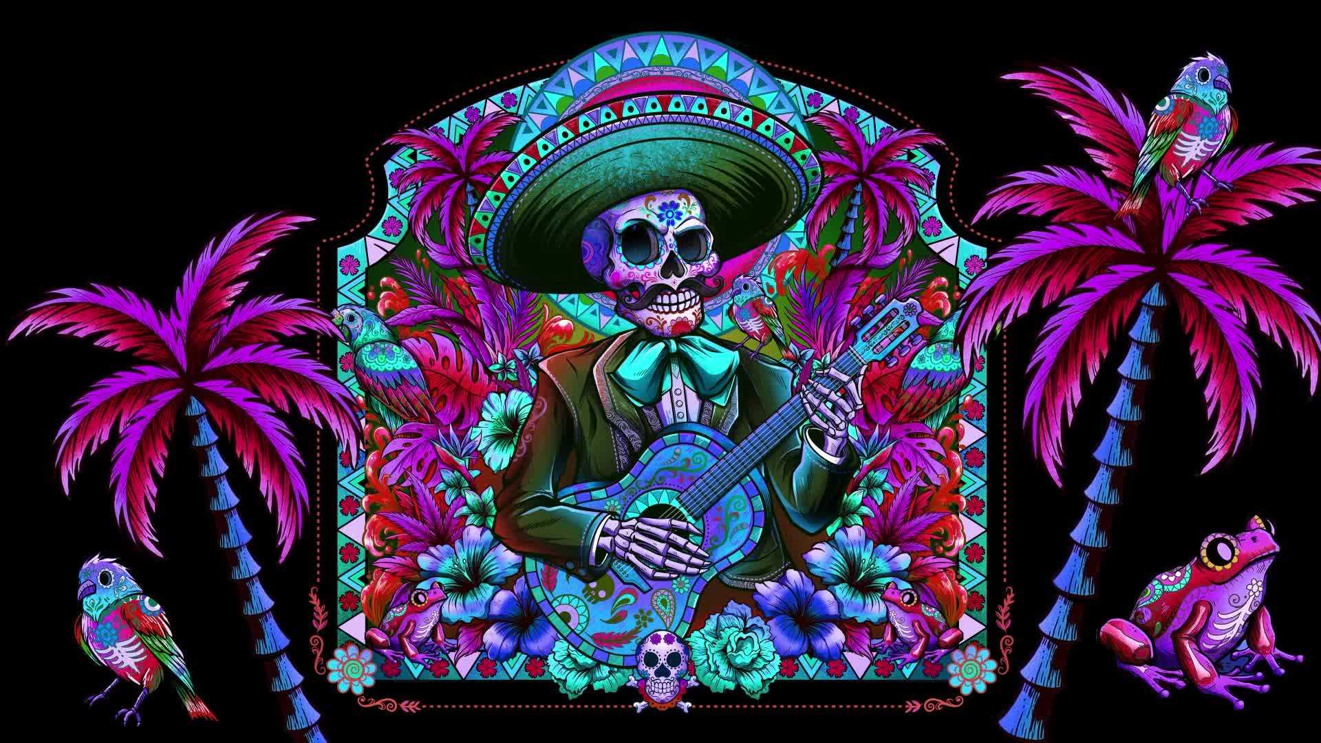 Tropic Vibration Skull