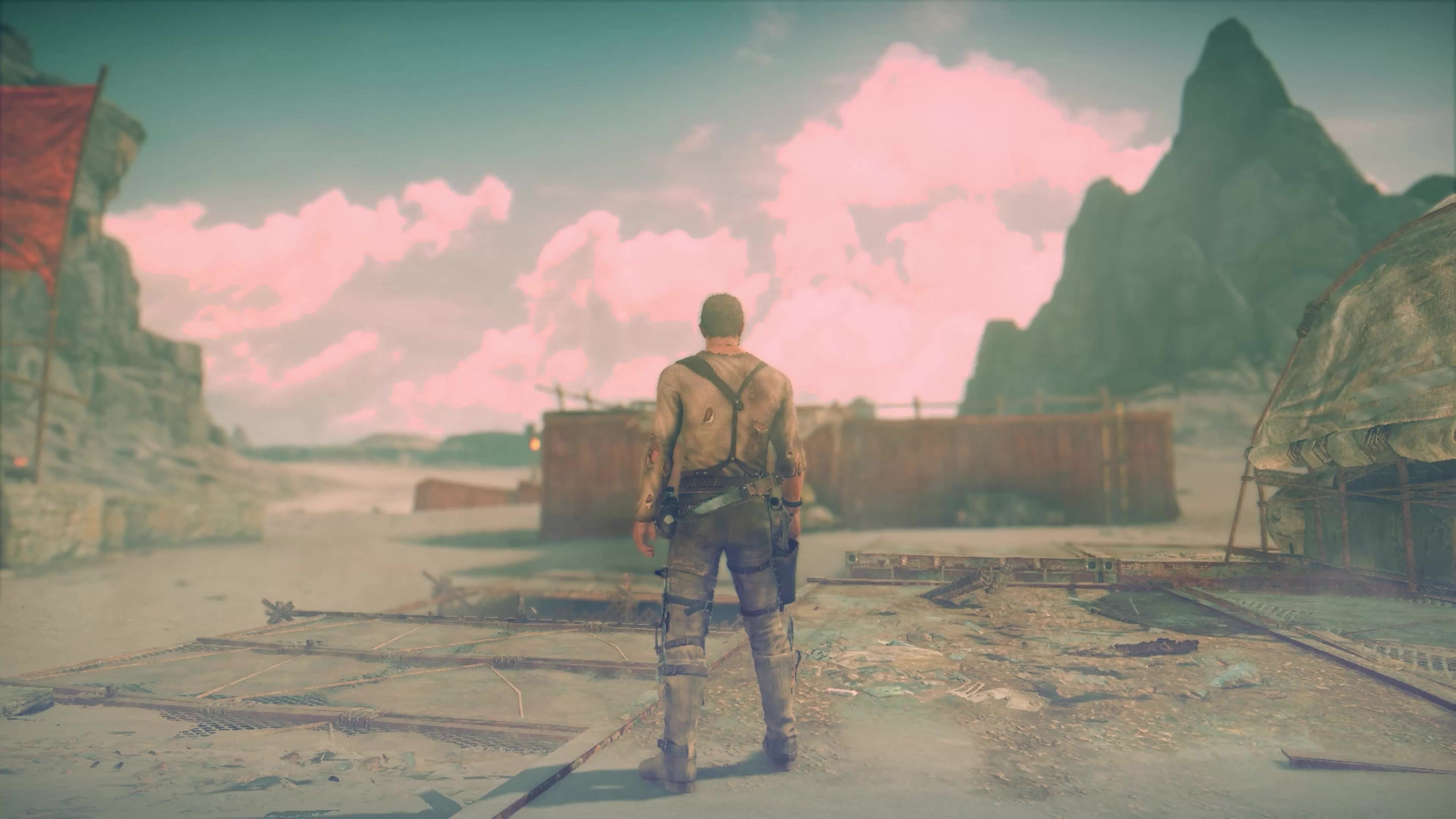 221207 노란 석양 (Mad Max) 4K live wallpaper