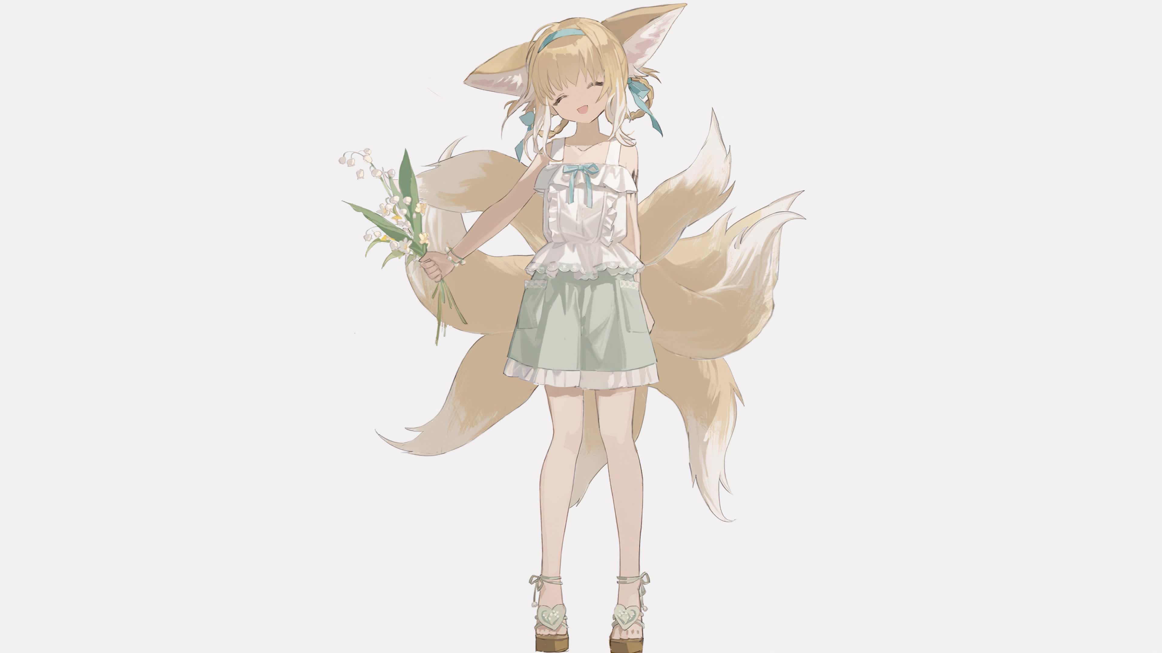 铃兰 私服 3840x2160