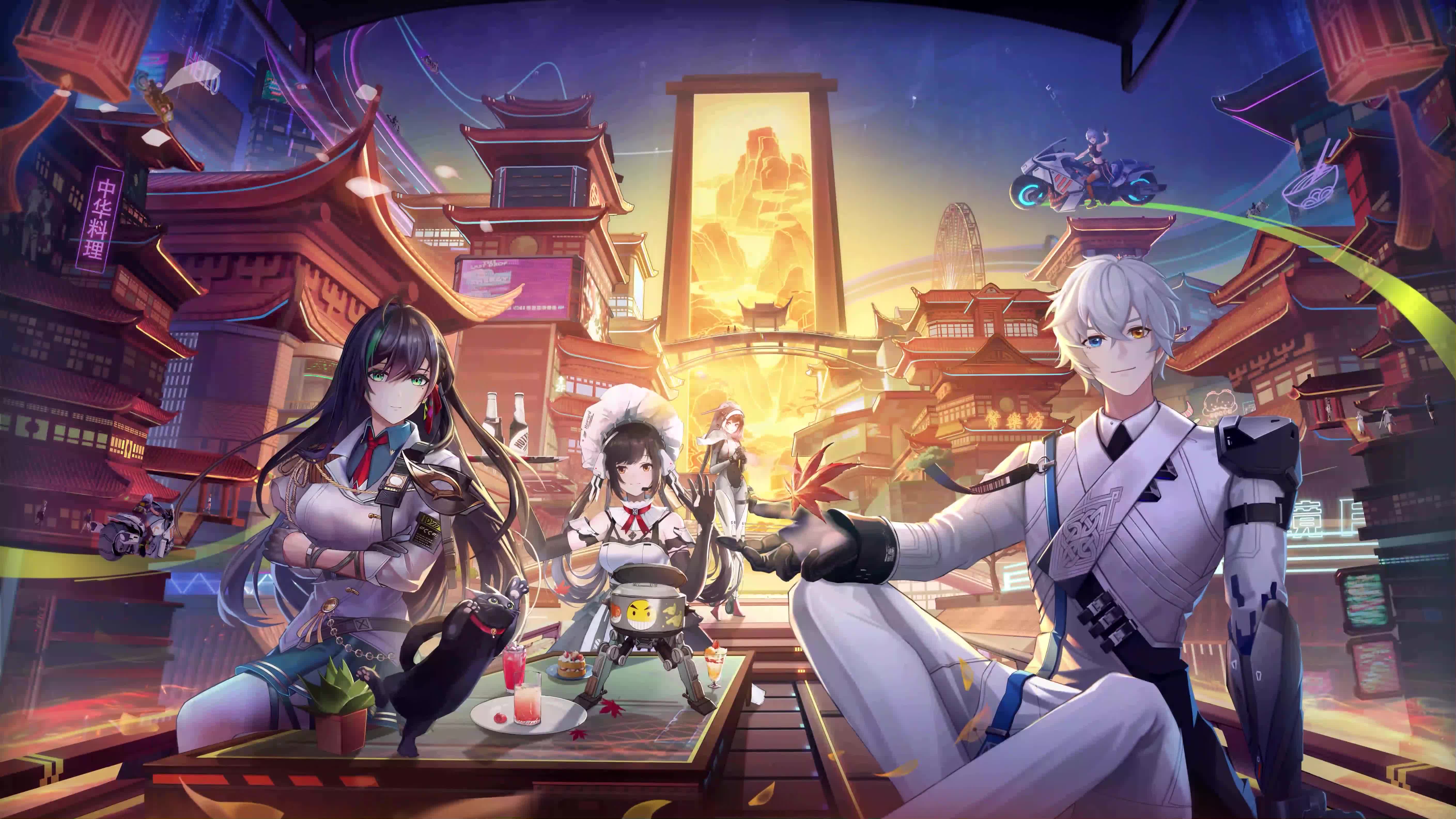 Tower of Fantasy Cyber Town