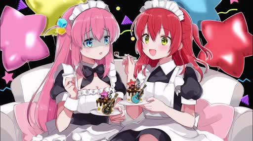 【孤独摇滚!】BOCCHI THE ROCK!女仆波奇+女仆喜多 4K60FPS