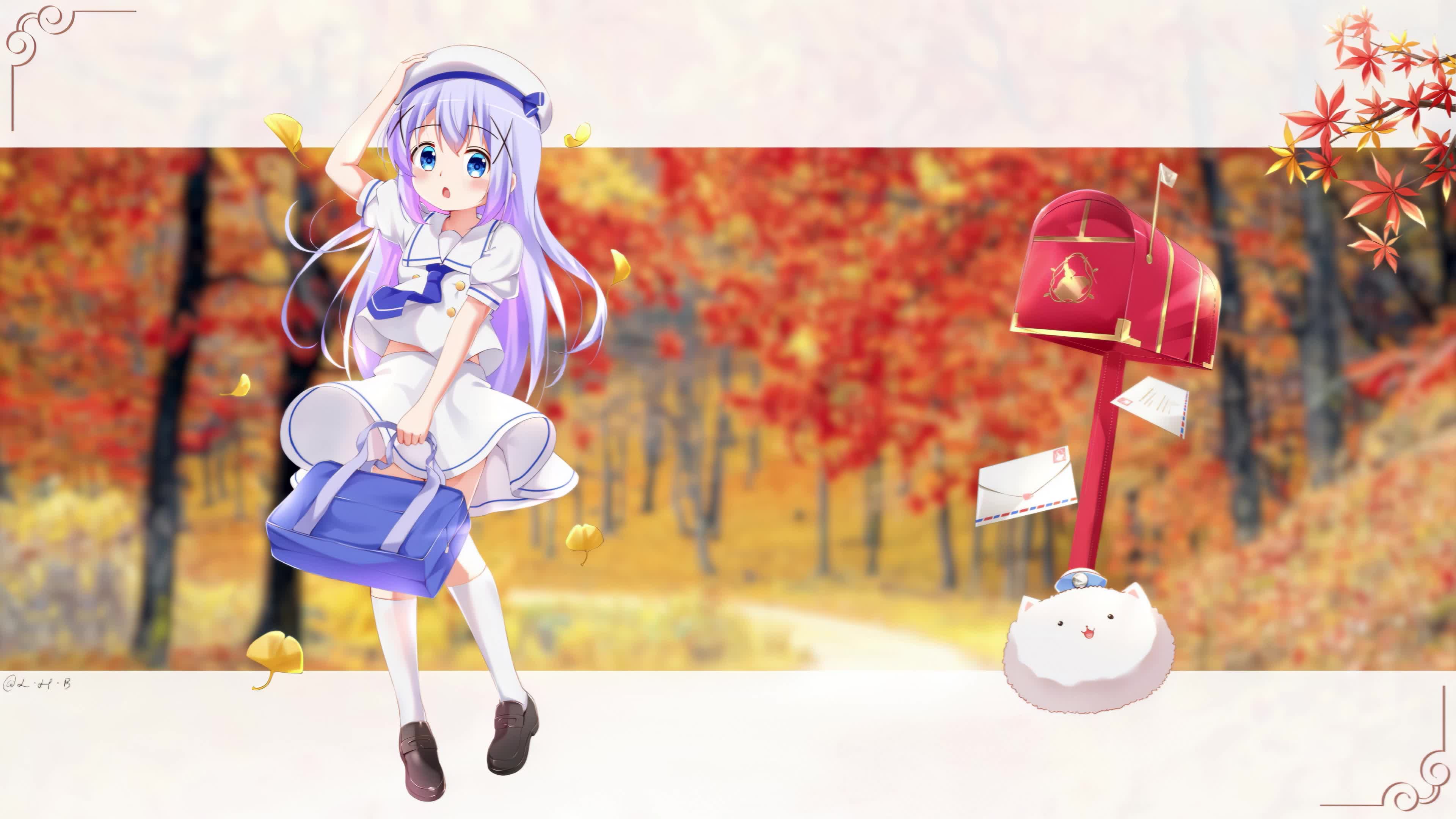 智乃 秋天红叶 4K60FPS