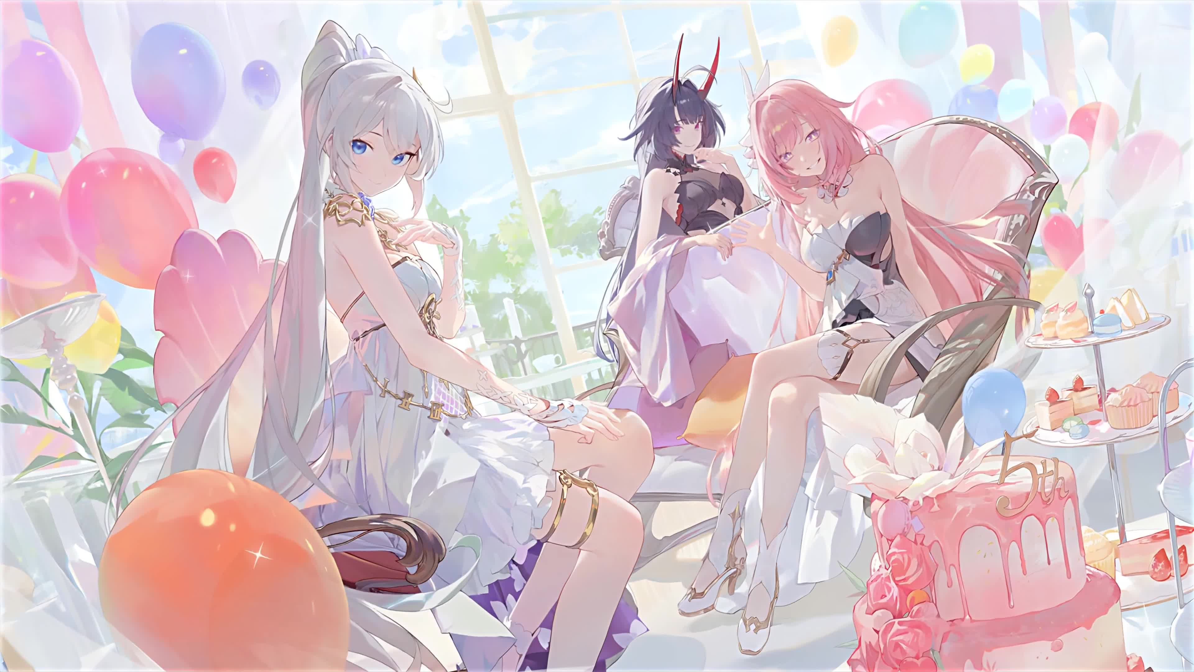 Wallpaper Honkai Impact 3 5th Anniversary