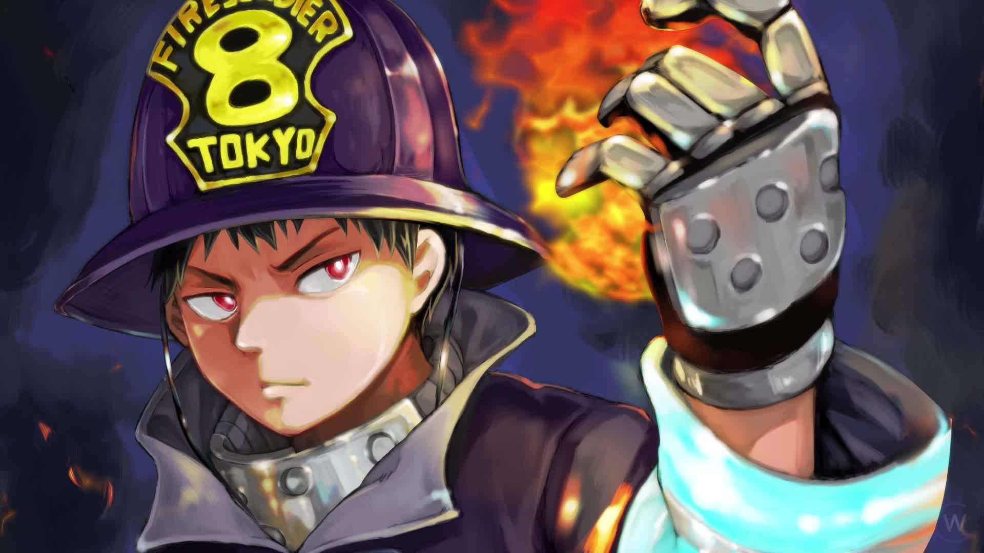 森羅 日下部 炎炎ノ消防隊 Enen no Shouboutai Fire Force