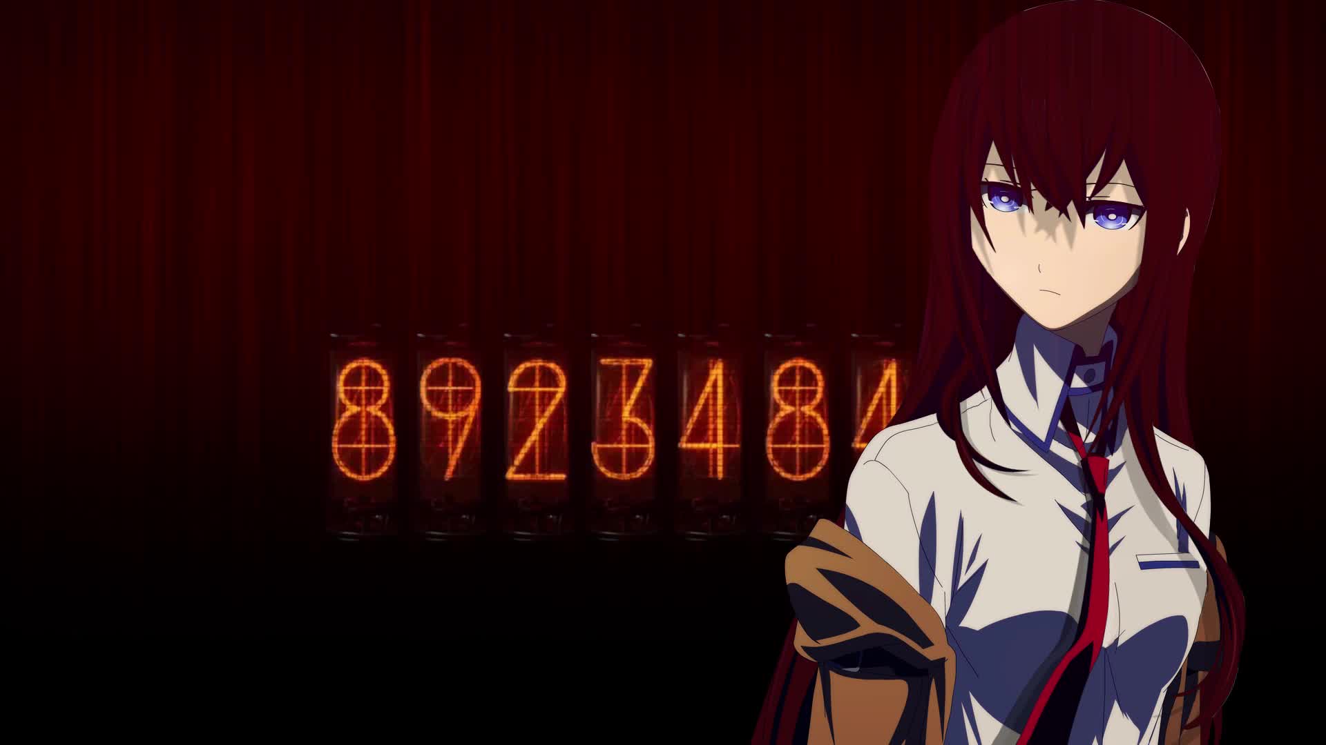 Stein Gate Makise Kurisu Divergence meter Cybust PC