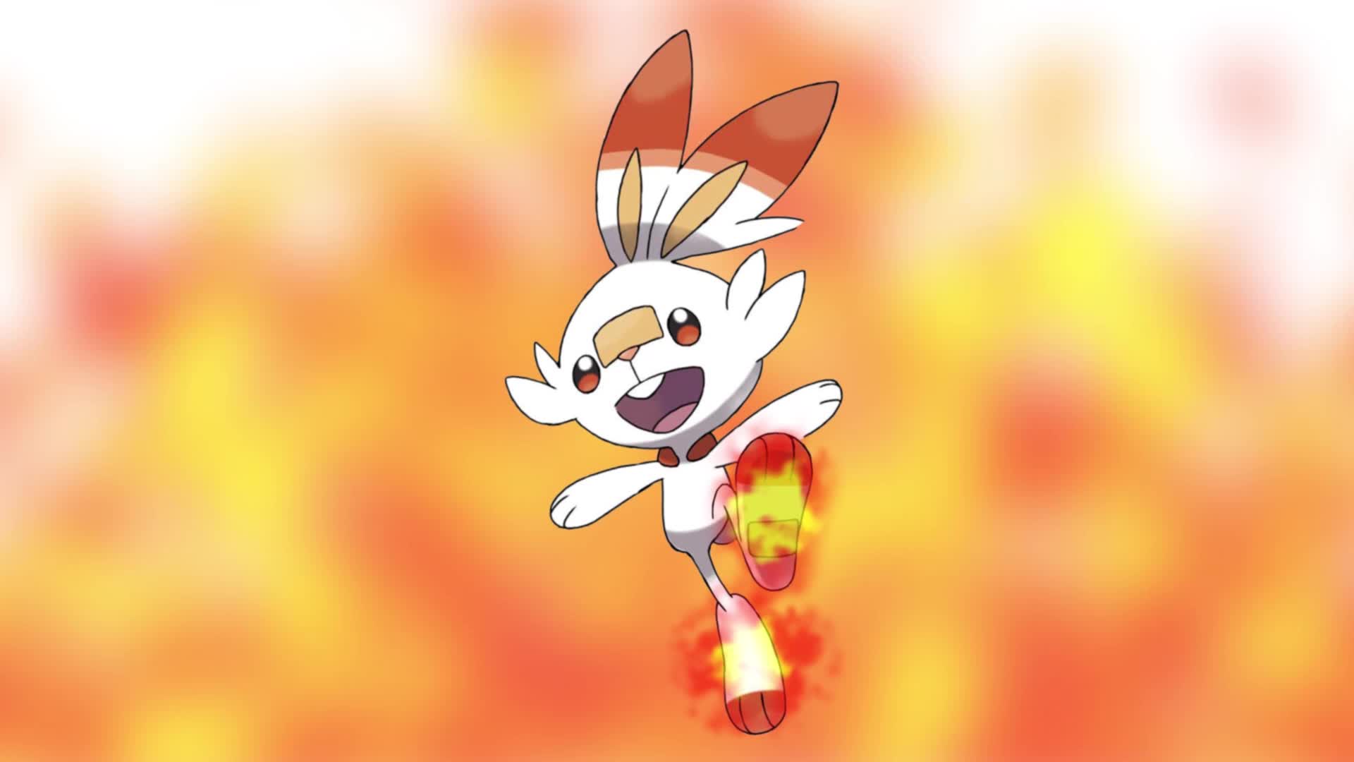 Scorbunny Generation 8 Fire Type Starter