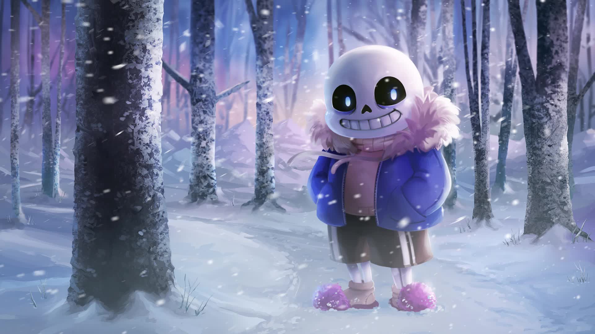 Sans Undertale live wallpaper