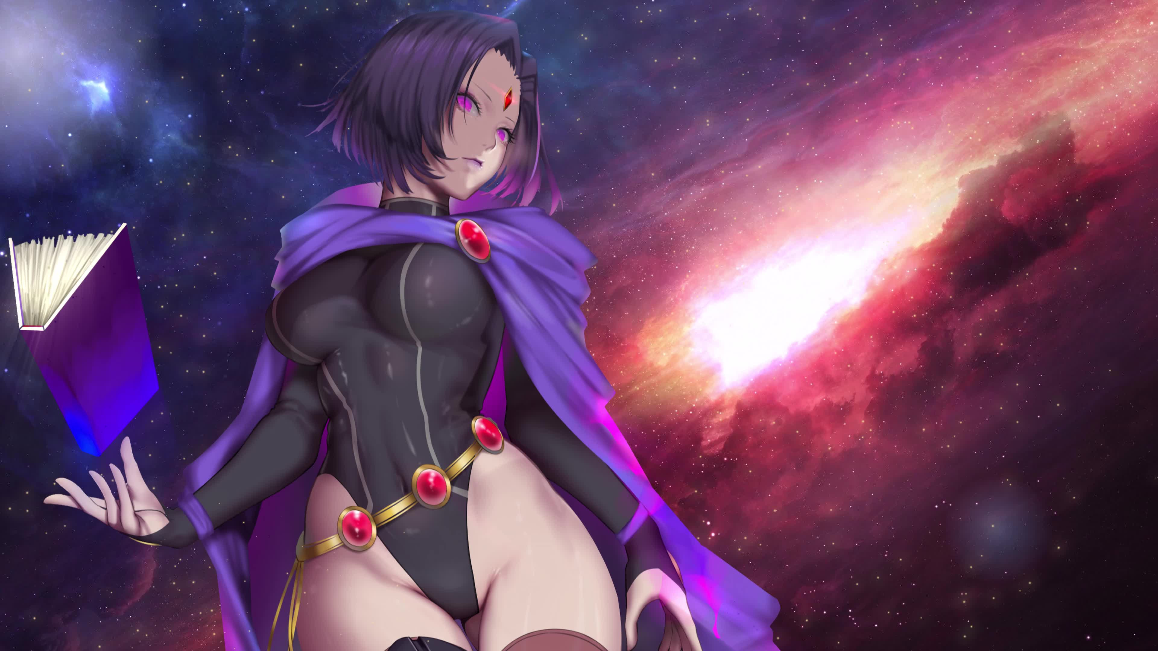 Raven Loop live wallpaper