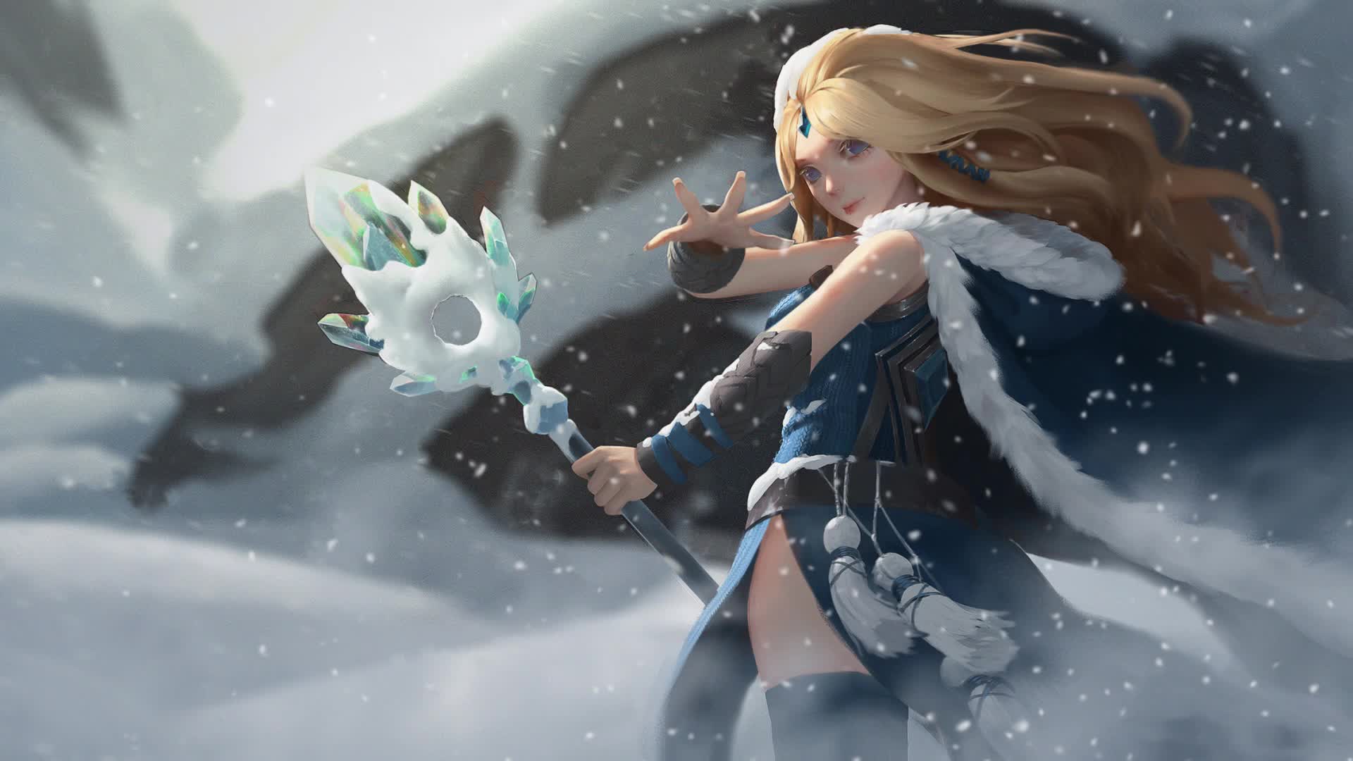 Dota 2 Crystal Maiden PC