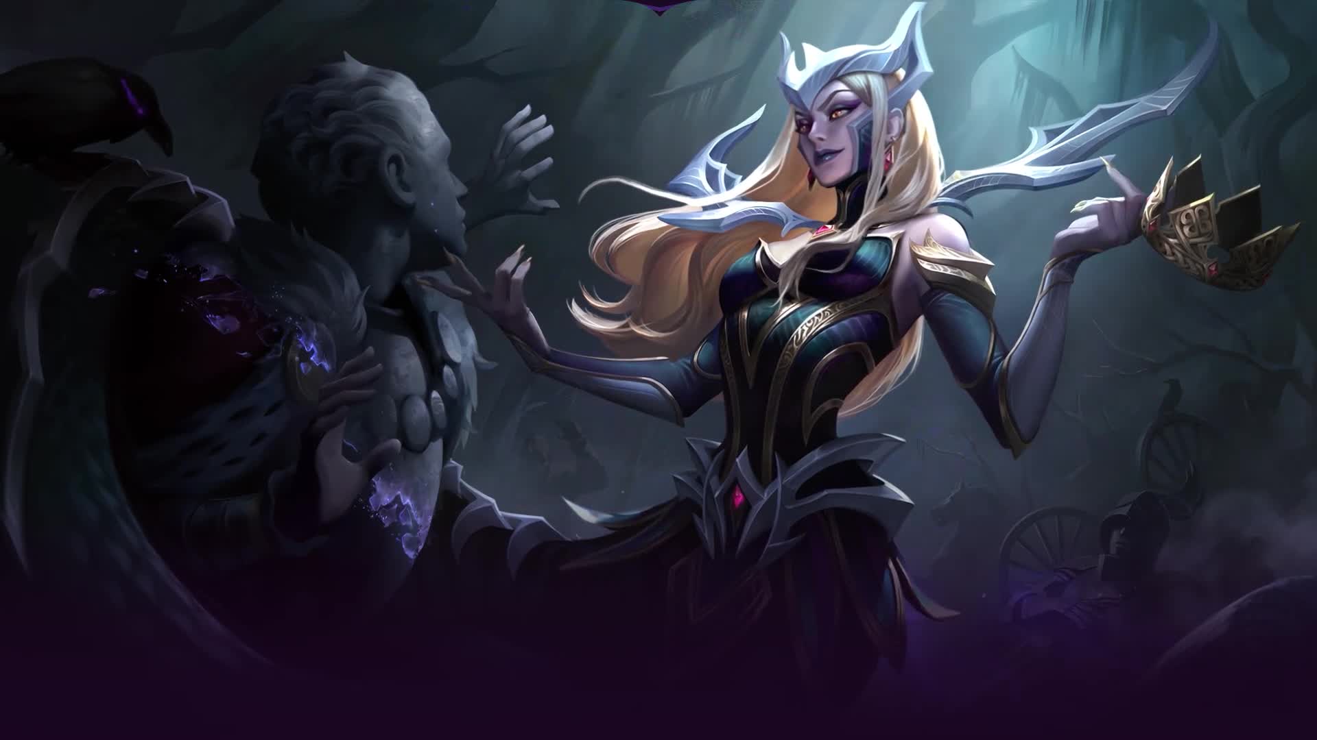 coven cassiopeia animated splash art 1080p 60fps