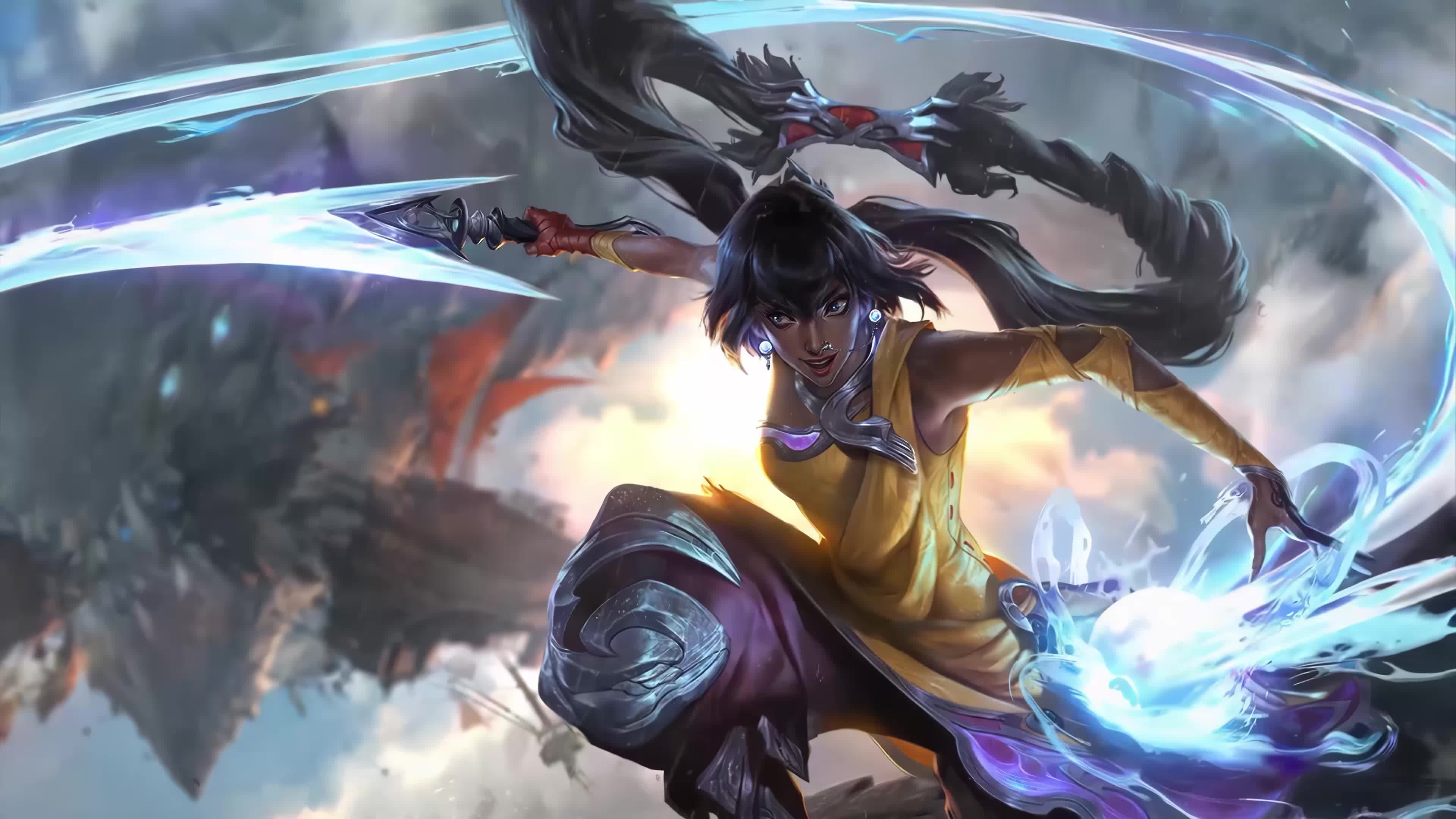 Nilah Login Screen 4K 60fps Loop Share