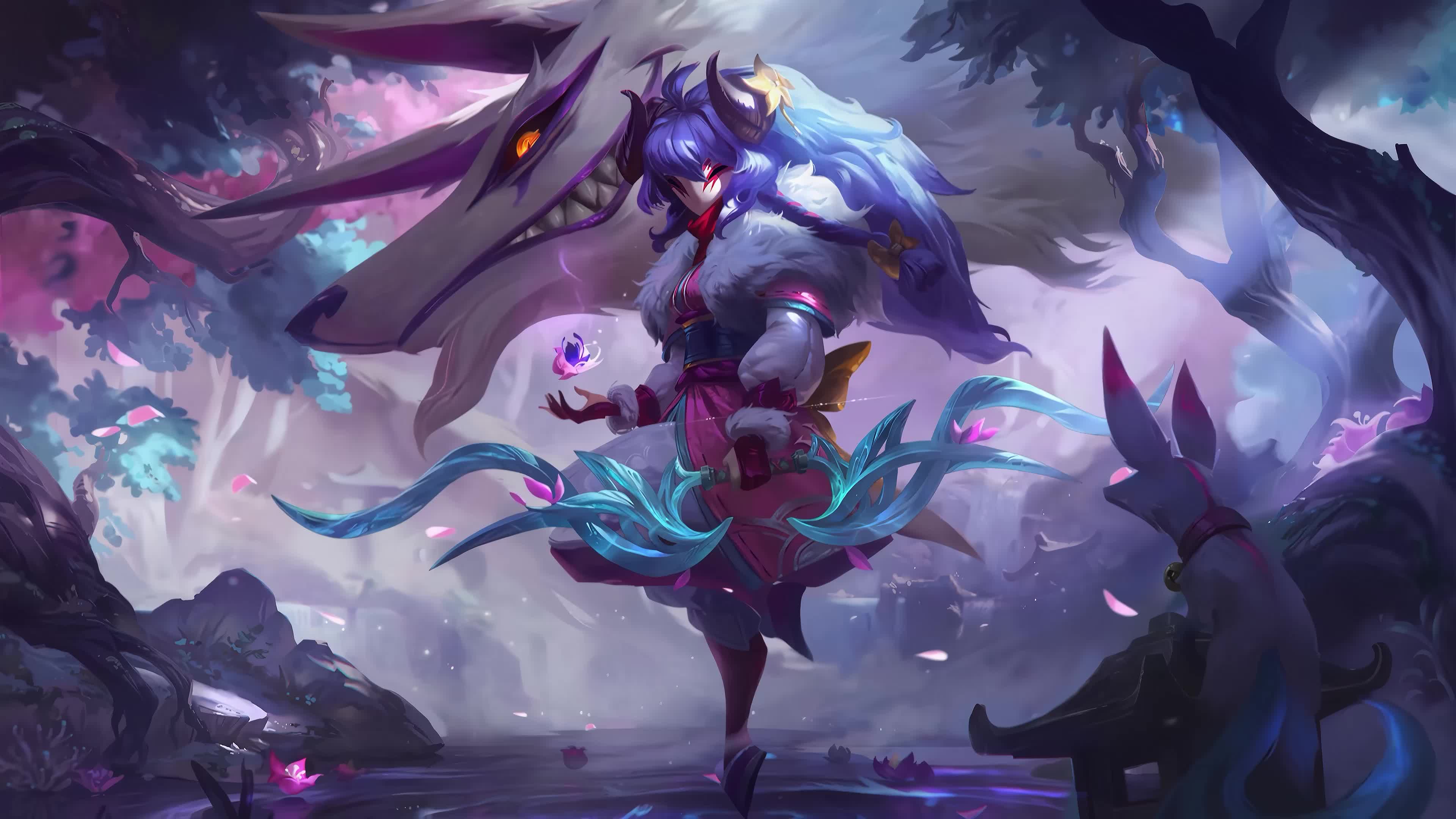 Spirit Blossom Kindred 4K 60fps Loop Share