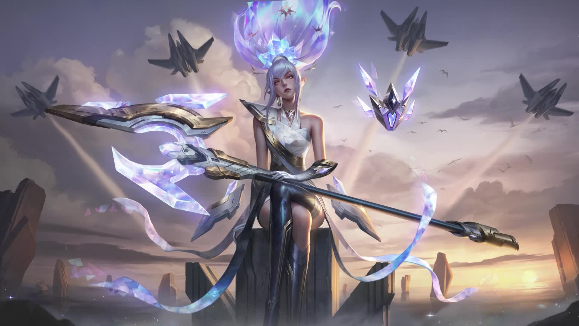 Cyber Halo Janna Prestige Edition 60fps Loop Share