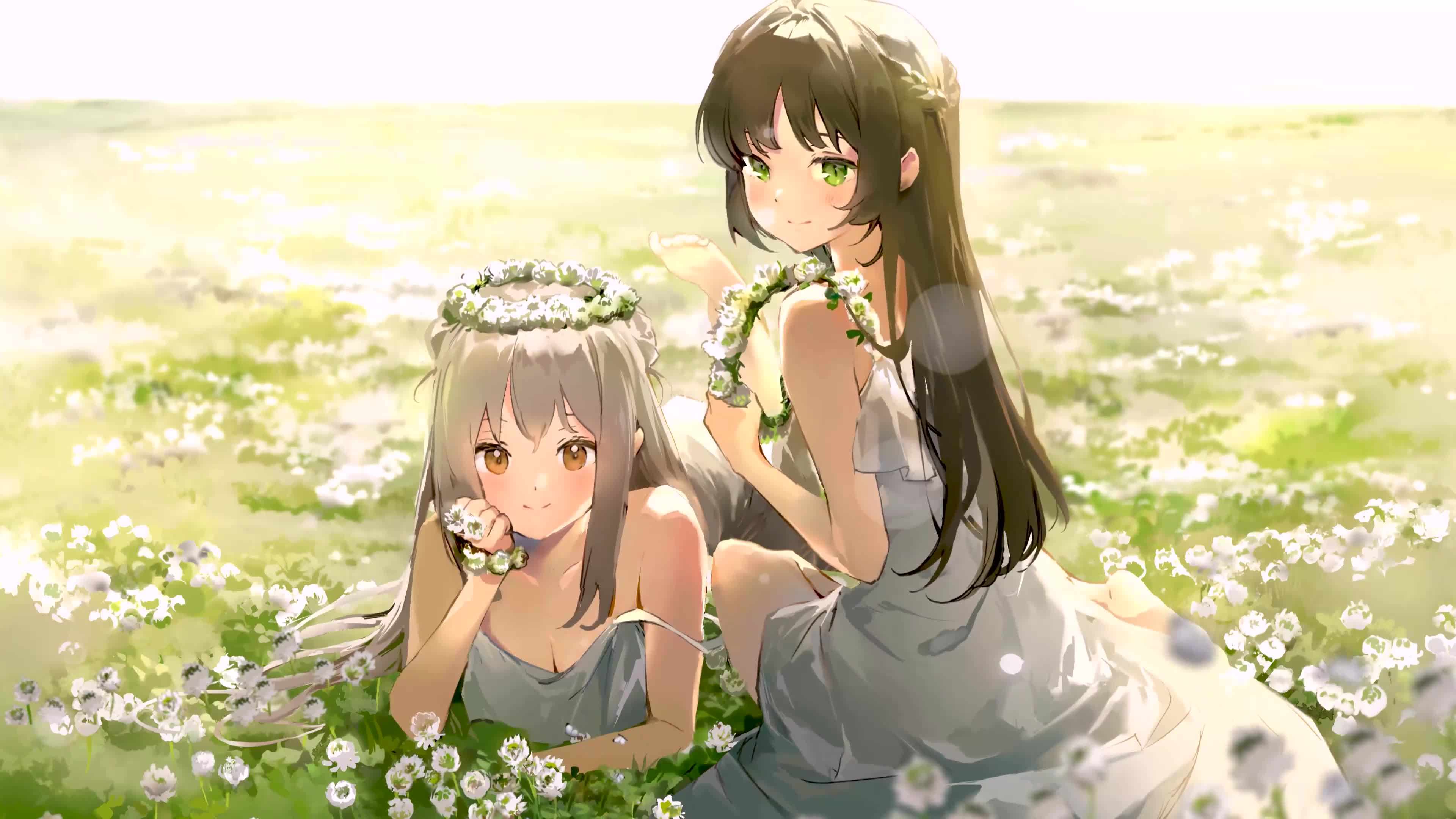 4K百合姐妹224 live wallpaper